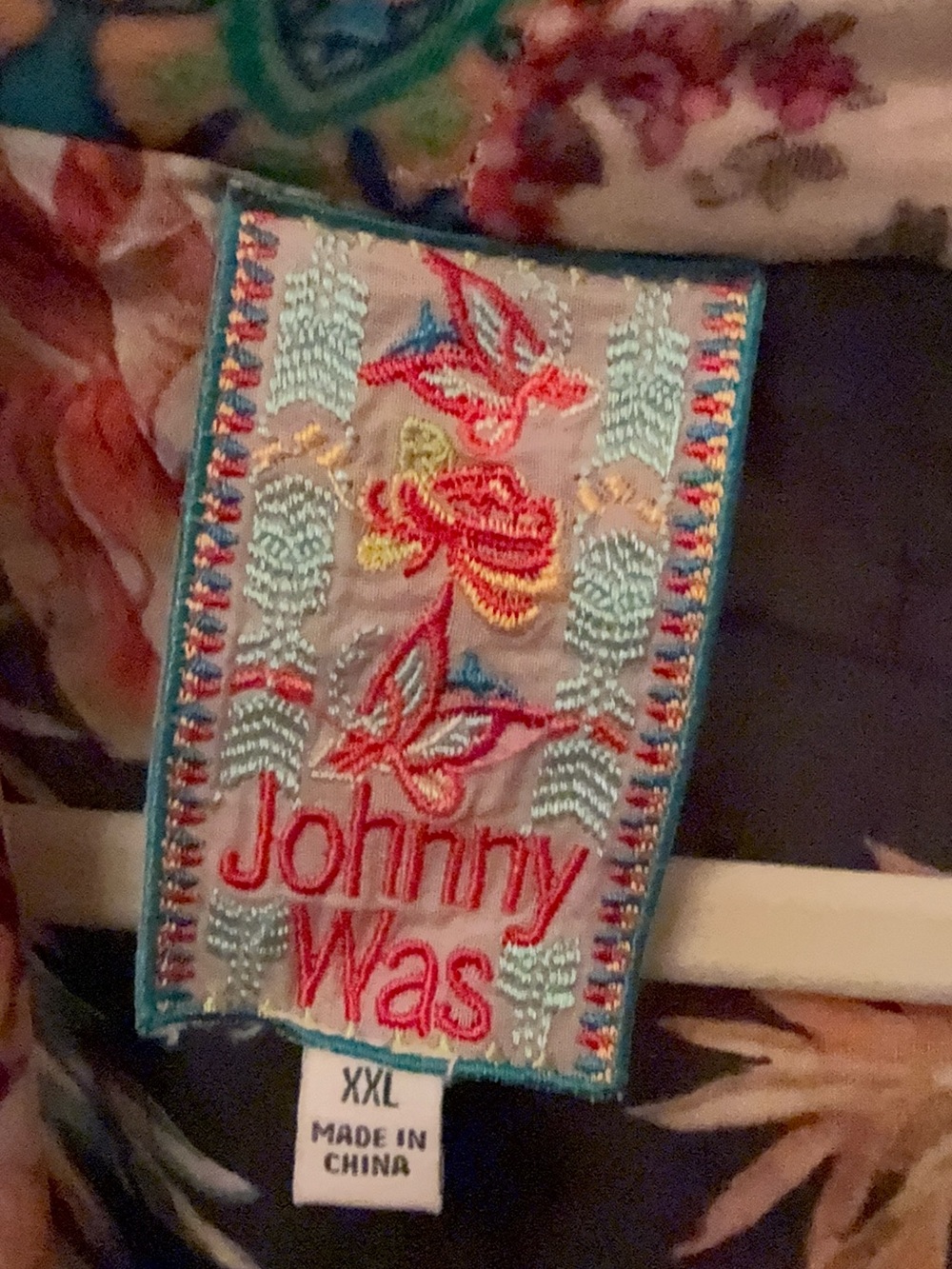 The Exotic Gorgeous Johnny Was Biza Embroidered Kimono jacket in XXL: Pls. Read - Picture 9 of 16